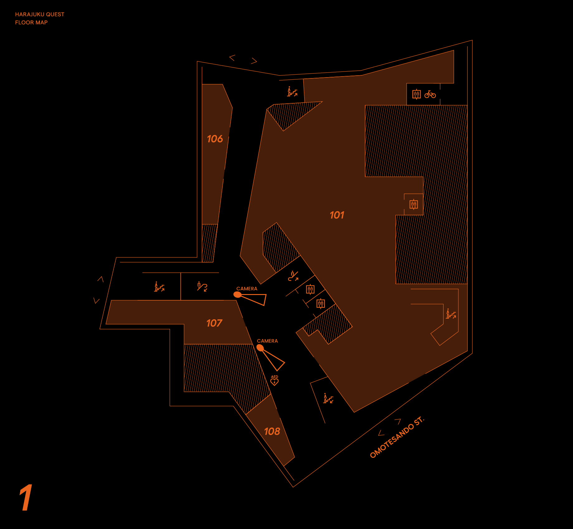 1F カメラ設置位置