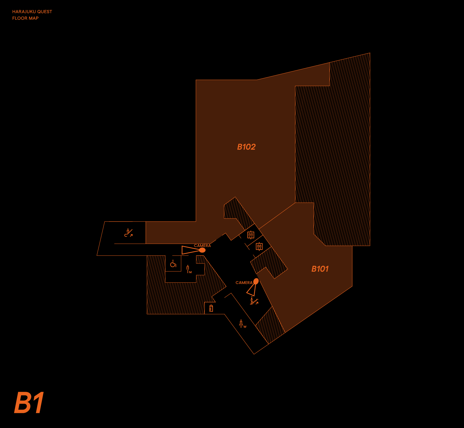 B1F カメラ設置位置